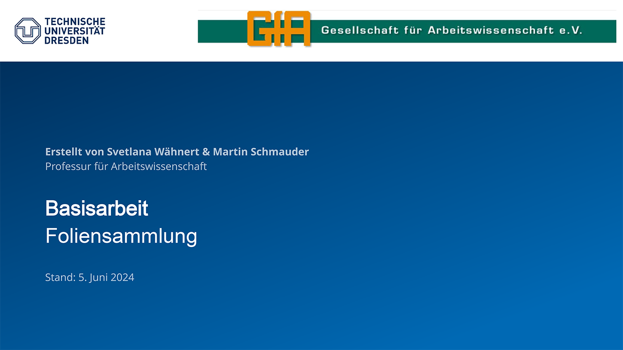 Foliensatz Basisarbeit der GfA-Herbstkonferenz 2023